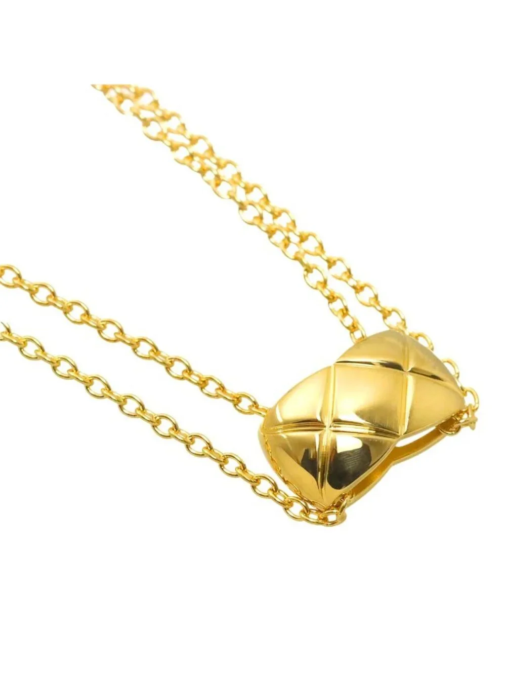 Chanel Coco Crush Necklace 40 18k YG Yellow Gold 750 Certificate